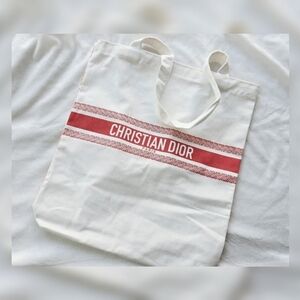 Christian Dior Toile De Jouy Novelty Tote Bag New
